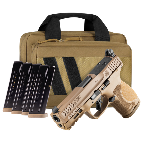 M&P®9 M2.0 COMPACT NO THUMB SAFETY FDE - SAVIOR EQUIPMENT® BUNDLE