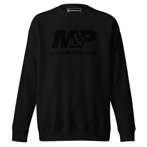 M&P® Black Stacked Logo Sweatshirt