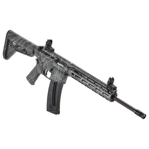 M&P®15-22 SPORT OD GREEN TOPOGRAPHIC FINISH