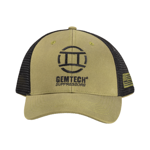 GEMTECH® Logo OD Green Trucker Hat