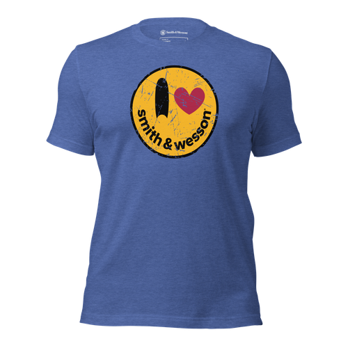 Smith & Wesson® I Heart S&W® Tee Front True Royal