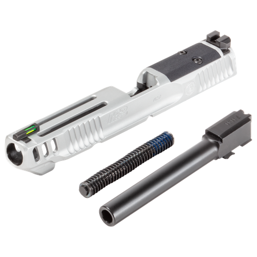 M&P®9 M2.0® Competitor® Slide Kit Optic Ready Silver Components View