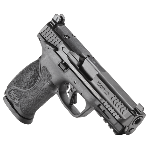 M&P®9 M2.0® Optic Ready With Thumb Safety Front Right View