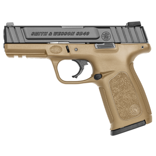 S&W SD40™ FLAT DARK EARTH FRAME FINISH