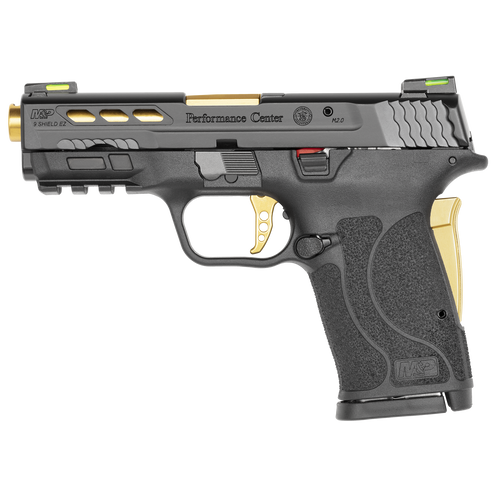 PERFORMANCE CENTER® M&P®9 SHIELD™ EZ® GOLD PORTED BARREL NO THUMB SAFETY