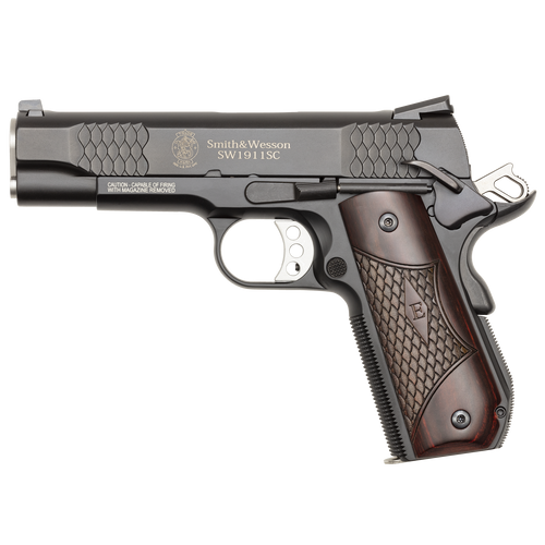 SW1911SC E-SERIES™ ROUND BUTT SCANDIUM FRAME