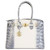 Smith & Wesson Croc Handbag White/Black