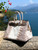 Smith & Wesson Croc Handbag Beige/Brown