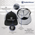 S&W® Classic Logo Black/Grey Trucker Hat