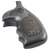 BLACK DYMONDWOOD 357 TEXTURED GRIPS FOR ROUND BUTT K/L-FRAME REVOLVERS