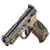 M&P® 10Mm M2.0 4.6 Inch CA Compliant Burnt Bronze Front Left