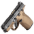 S&W® Bodyguard 2.0® CA Compliant Burnt Bronze Front Left View