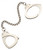 M1900 NICKEL LEG IRONS