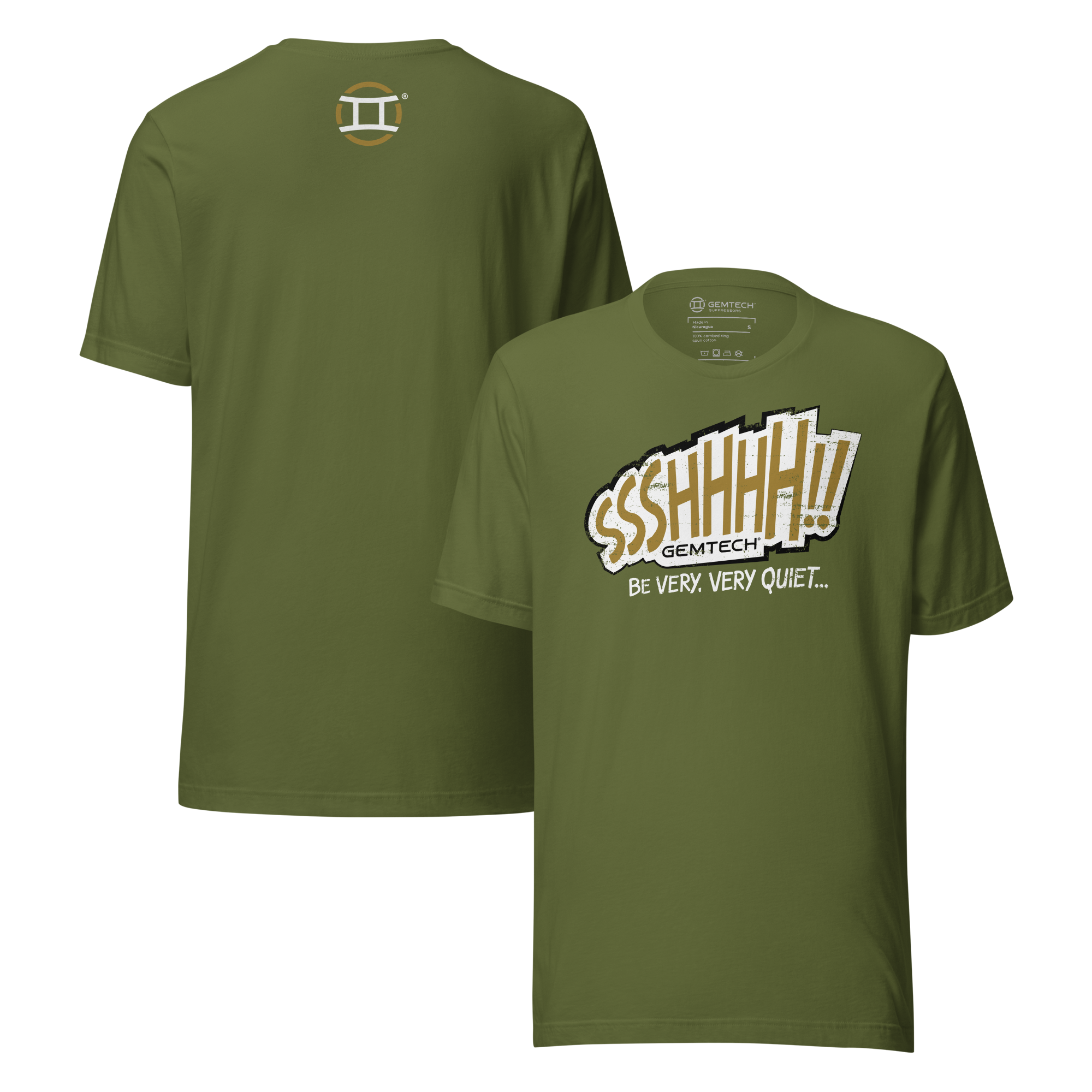 Gemtech&reg; SSSHHHH!! Be Very Quiet Tee