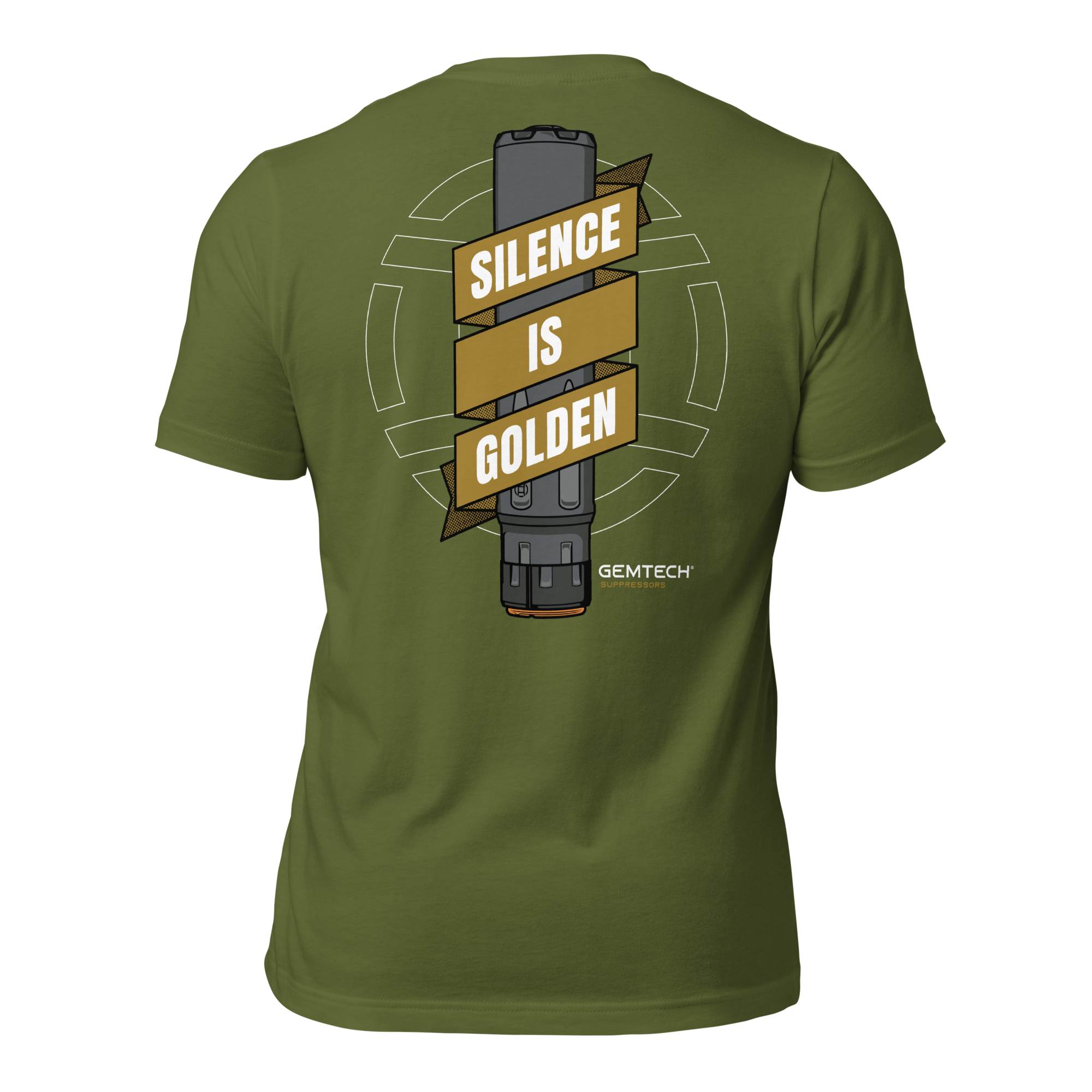 Gemtech&reg; Silence is Golden Tee