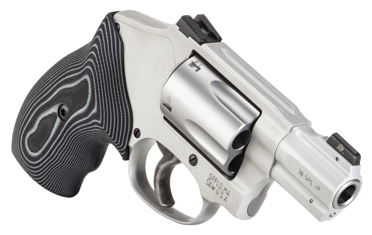 MODEL 642 THE ULTIMATE CARRY REVOLVER IN 38SPL SILVER WITH