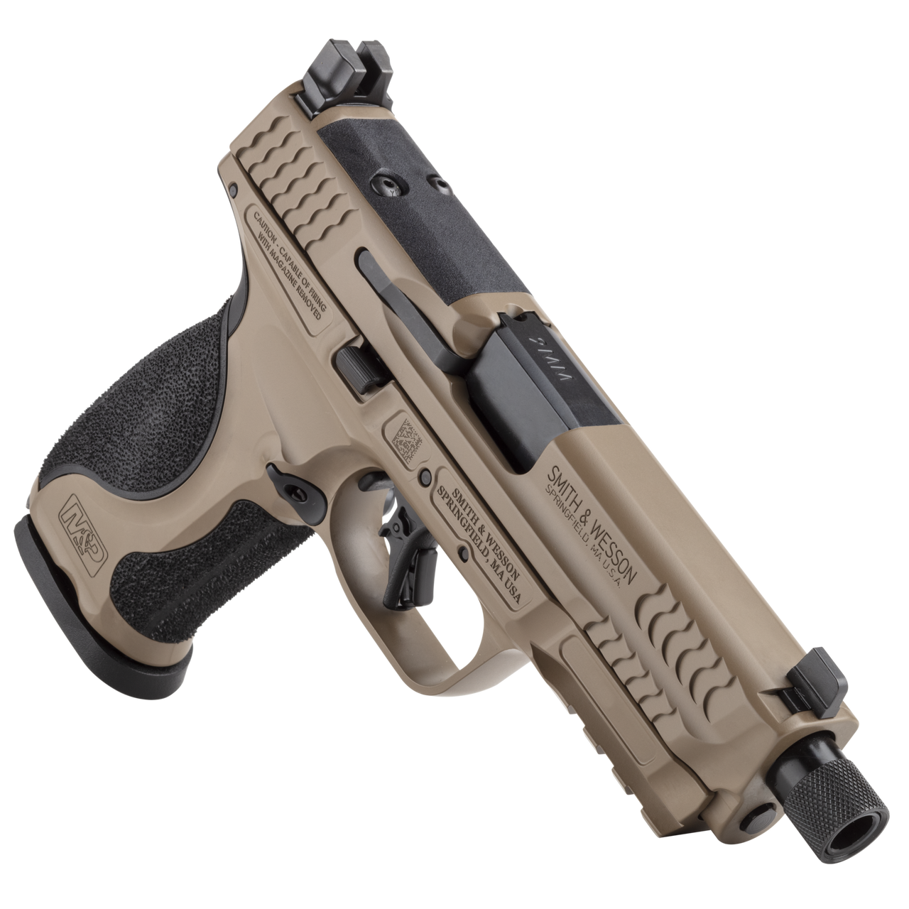 M&P®9 M2.0 METAL IN FDE WITH THREADED BARREL | Smith & Wesson