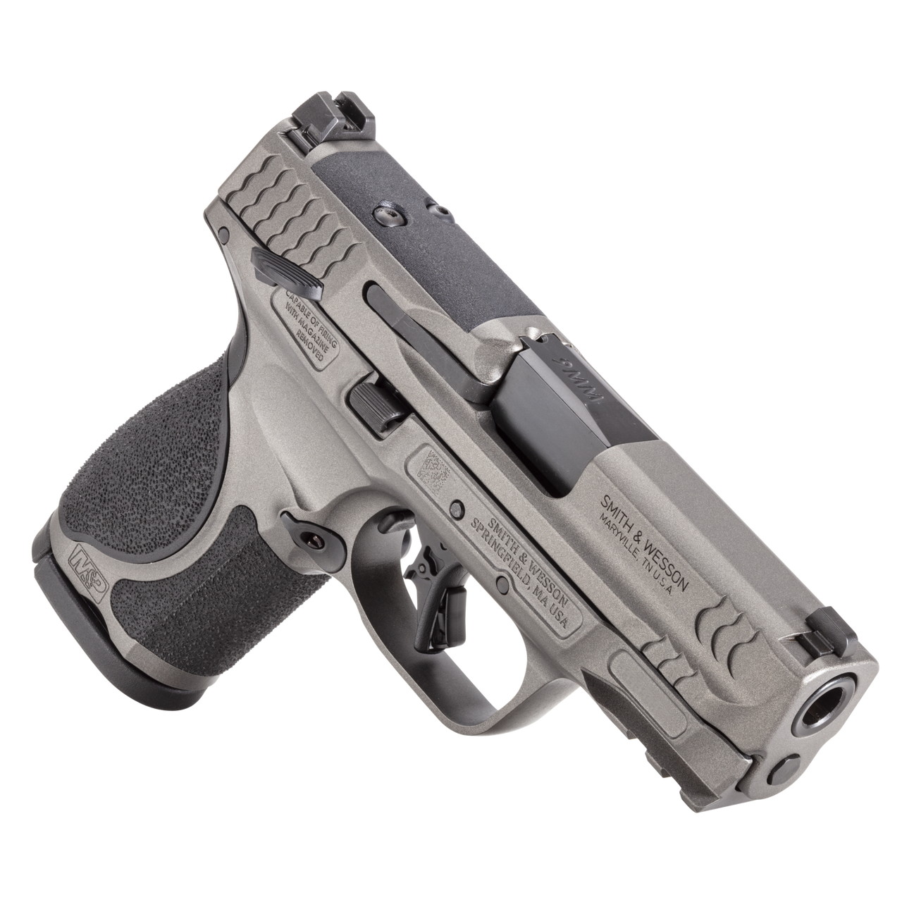 M&P®9 M2.0 3.6 INCH METAL COMPACT THUMB SAFETY | Smith & Wesson M&P®9 M2.0 3.6 INCH METAL COMPACT THUMB SAFETY | Smith & Wesson