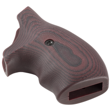 VZ GRIPS® BLACK CHERRY G10 GRIPS FOR HAMMERLESS J-FRAME REVOLVERS