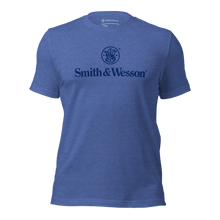 Smith & Wesson® Blue Stacked Logo Tee