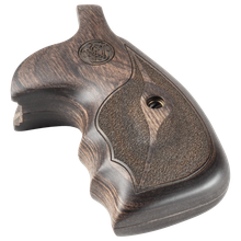 Handmade Hardwood Grips For S&W K/L Frame Round Butt – 686 Flower Art Design (Remade)
