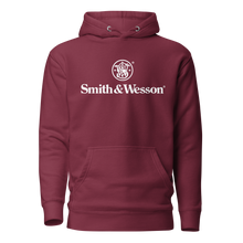 Smith & Wesson® White Stacked Logo Hoodie