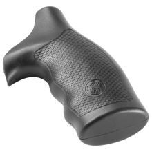 TARGET STYLE RUBBER ROUND TO SQUARE CONVERSION GRIPS FOR K/L-FRAME REVOLVERS