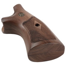 CLASSIC WOOD SQUARE BUTT TARGET GRIPS FOR K/L-FRAME REVOLVERS