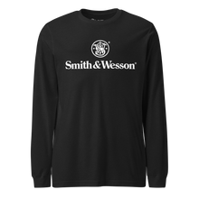 Smith & Wesson® White Stacked Logo Long Sleeve Tee