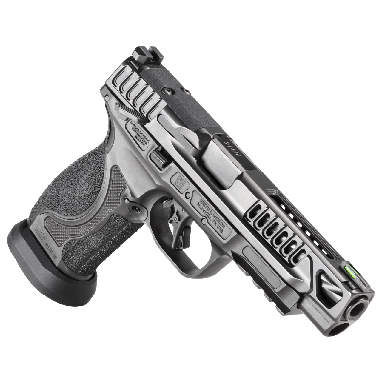 Smith & Wesson PERFORMANCE CENTER M&P9 M2.0 COMPETITOR HD THUMB SAFETY – gyári modellkép