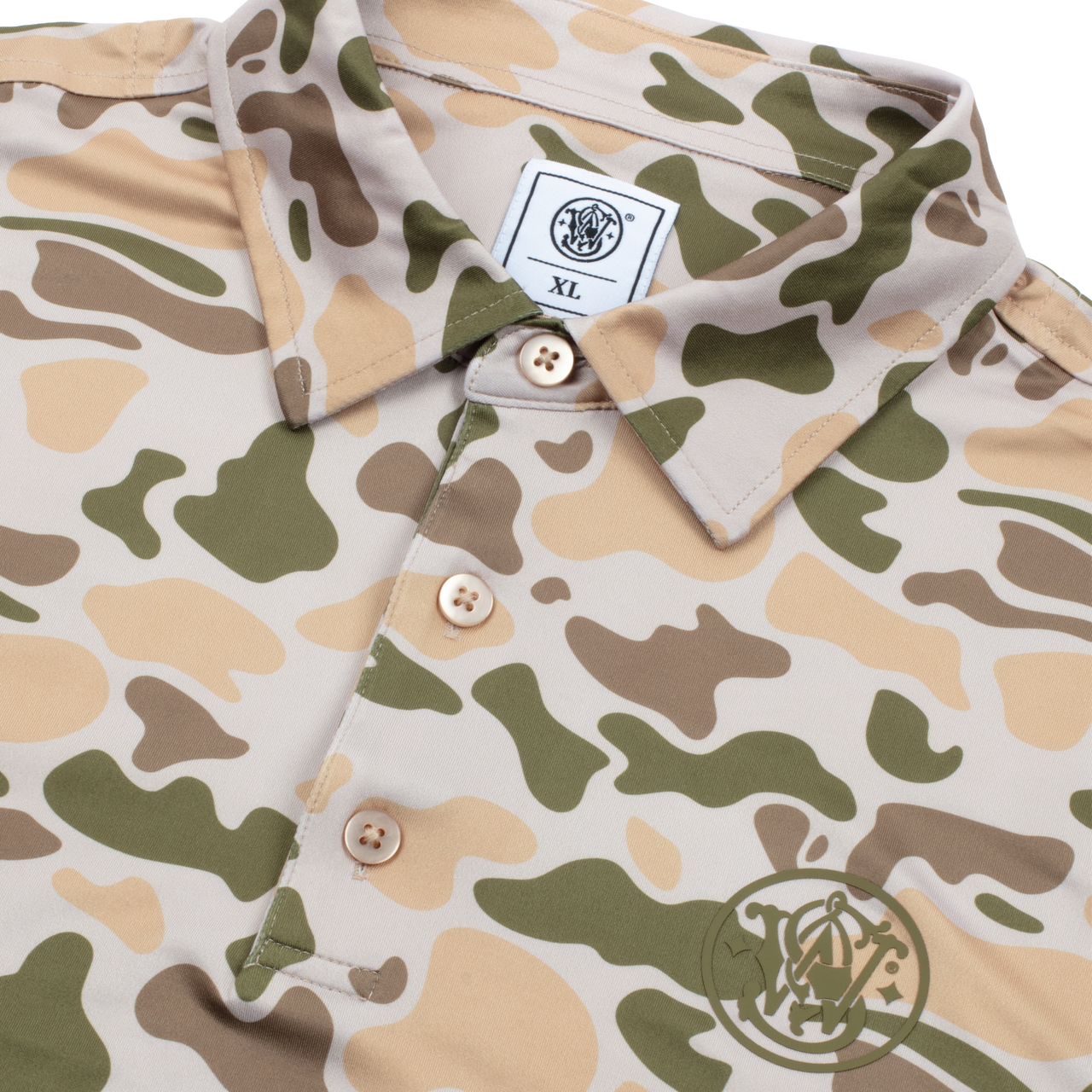 Smith & Wesson® Hunter Wheat Camo Performance Polo