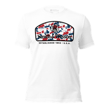 Smith & Wesson® Established 1852 Red White & Blue Camo Tee Front