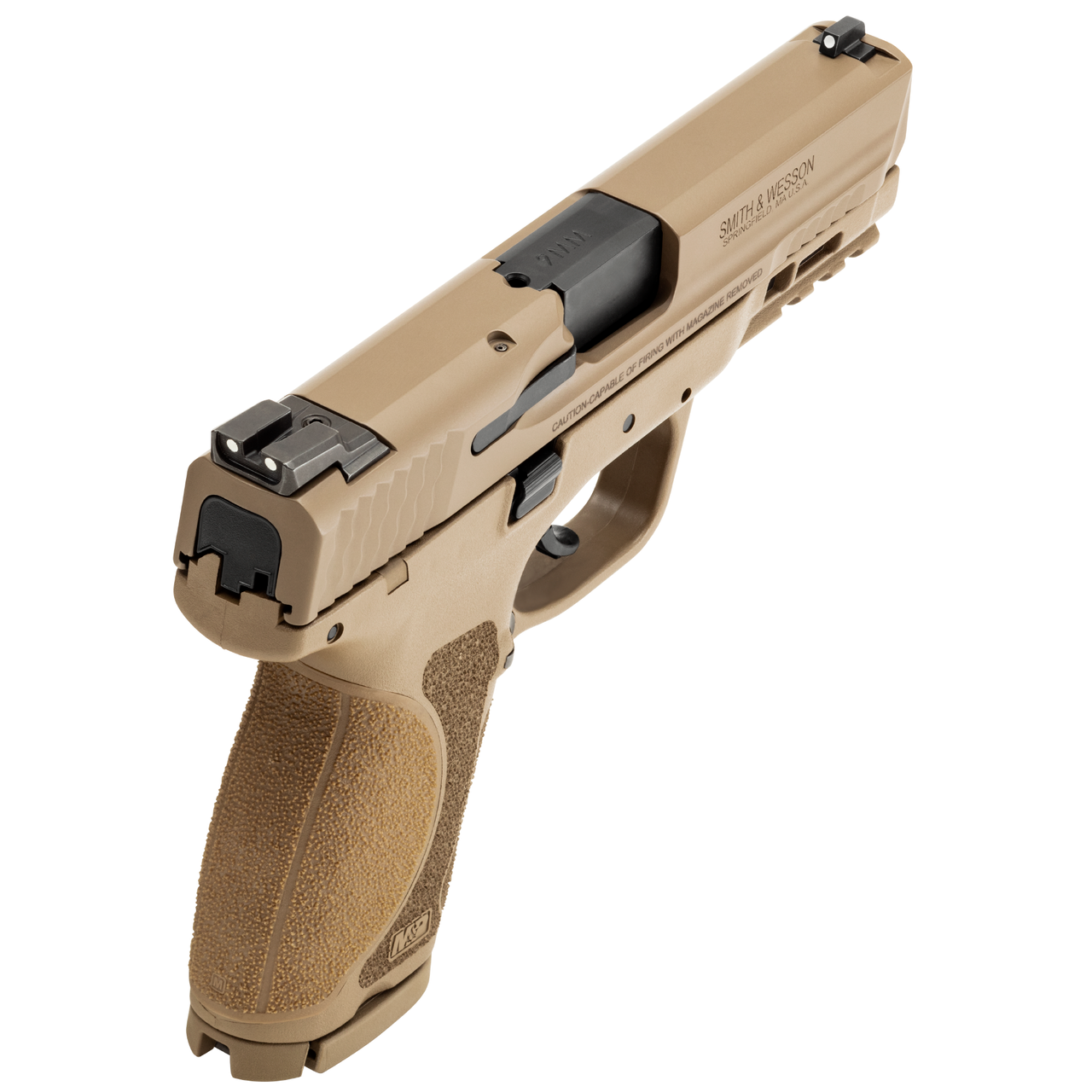 M&P®9 M2.0™ 4 INCH COMPACT NO THUMB SAFETY FLAT DARK EARTH