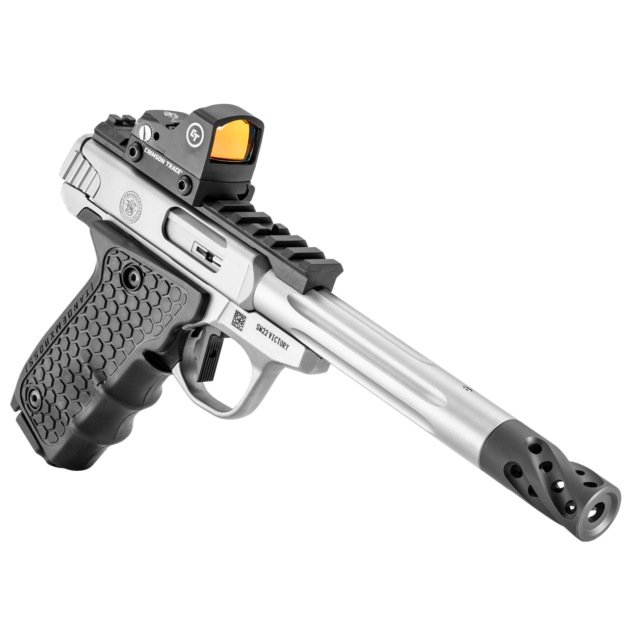 PERFORMANCE CENTER® SW22 VICTORY® TARGET MODEL 6" FLUTED BARREL RED DOT