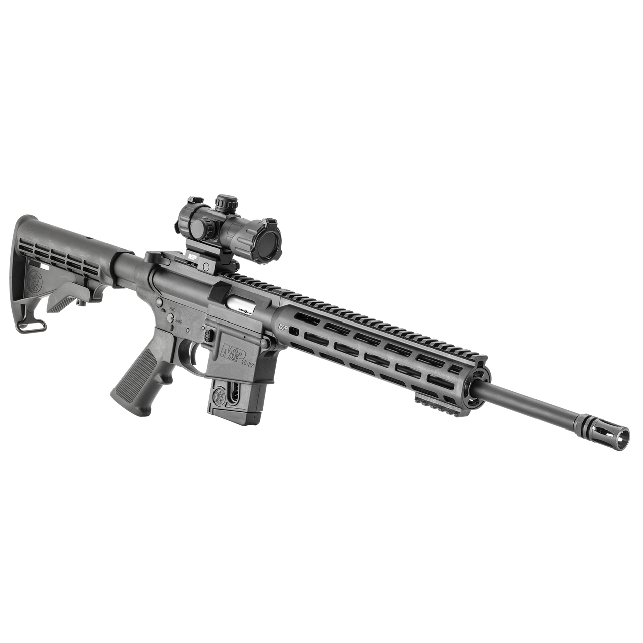 M P 15 22 SPORT OR W M P RED GREEN DOT OPTIC 10 ROUNDS m-p-15-22-sport-or-w-m-p-red-green-dot-optic-10-rounds