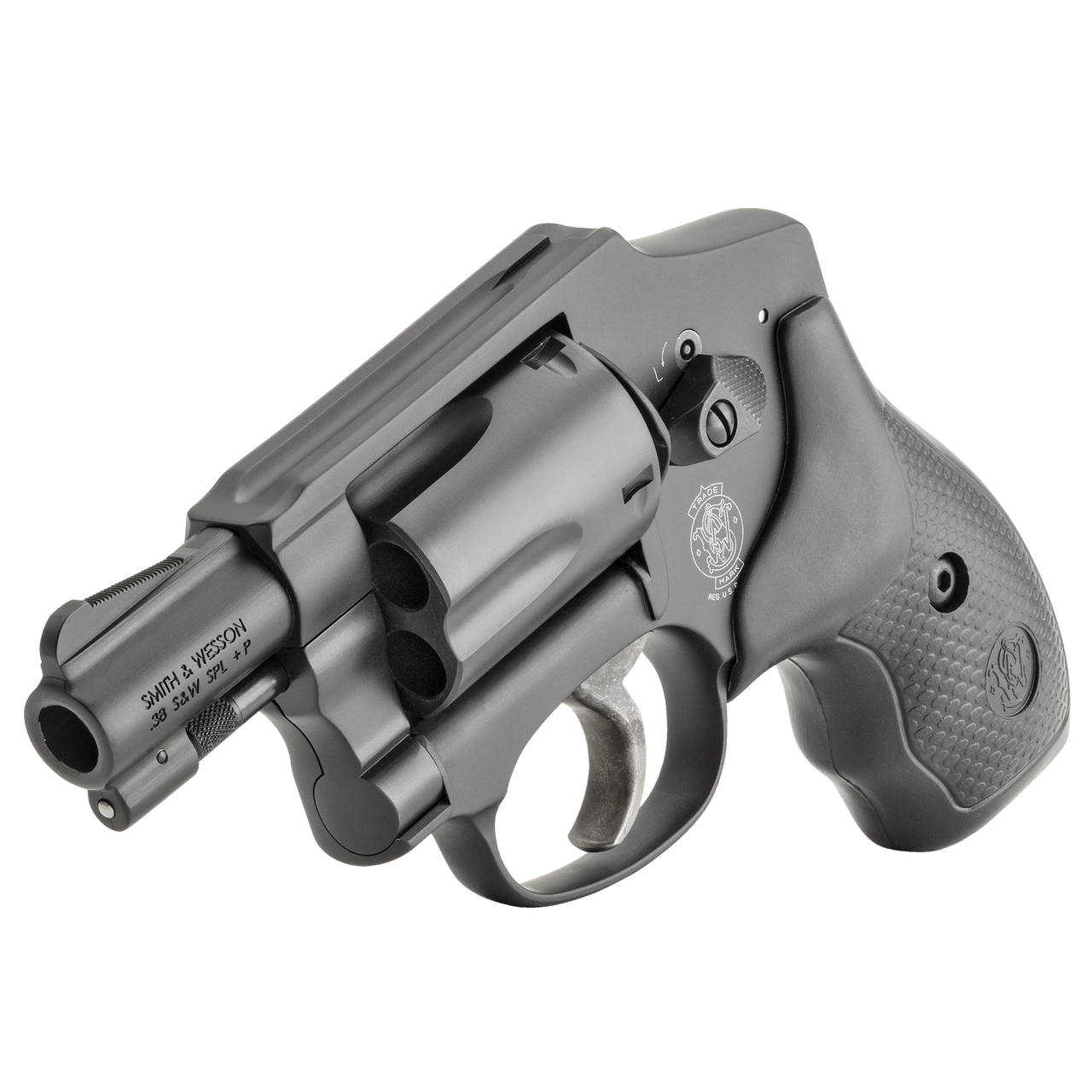 Smith & Wesson 442 Airweight 38 Special +P 1.88 5 Round Black Aluminum  Black Polymer Grip - Simmons Sporting Goods