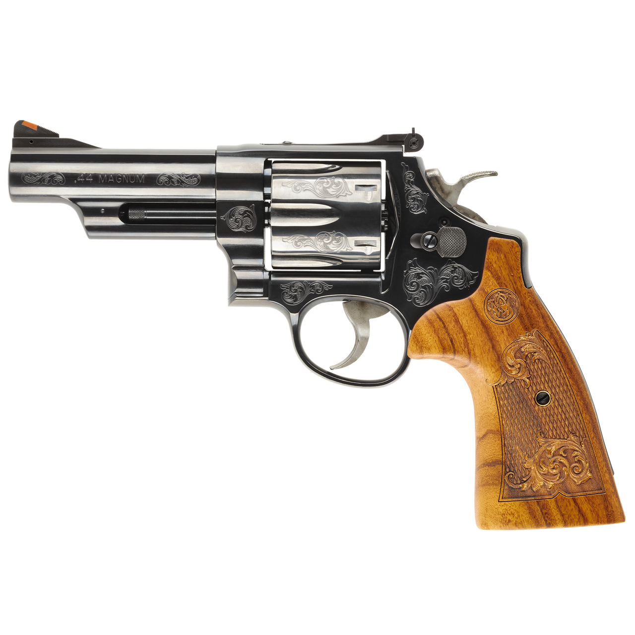 Model 29 revolver machine engraved