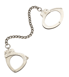 M1900-1 M&P LEG IRONS NICKEL FINISH