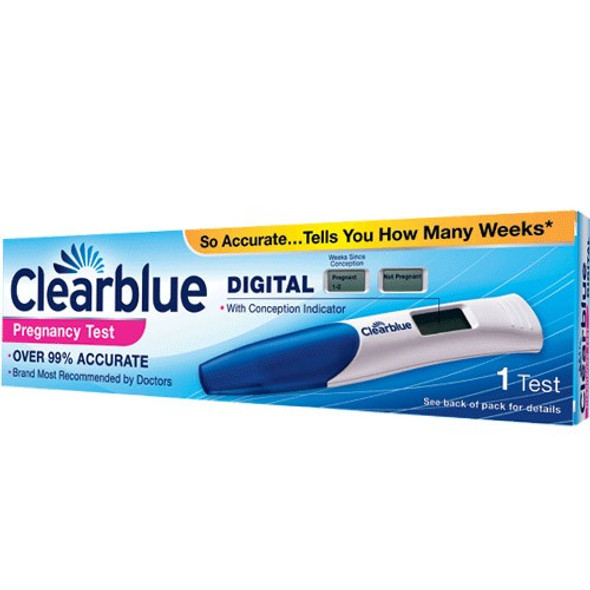 Clearblue Digital Pregnancy Test - 1 Test