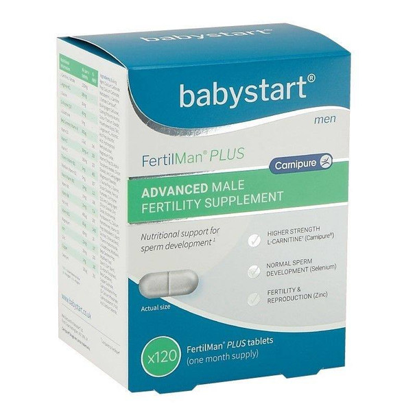 Babystart FertilMan Plus Sperm Development Supplement 30 Days