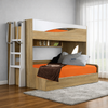 Maximize space and add a touch of modern elegance to your child’s bedroom with the Olive Bunk Bed. Designed for both style and durability, this versatile bunk bed features a solid frame, built-in storage, and a sleek contemporary finish. The safe and sturdy ladder provides easy access to the top bunk, while the lower bunk offers spacious comfort for a restful night’s sleep. Perfect for kids, teens, and guest rooms!