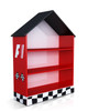 Fire Engine Car Bed - Fire Engine Kids Bed with LED Headlights