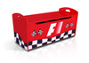 Fire Engine Car Bed - Fire Engine Kids Bed with LED Headlights