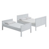 Flexibility – The beds bunks can be used by itself or used as the combination allowing greater flexibility.