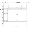 Single and King Single Bunk Dimensions