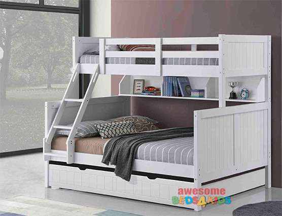 Springfield Triple Bunk Series – Sturdy, Stylish Smart Storage