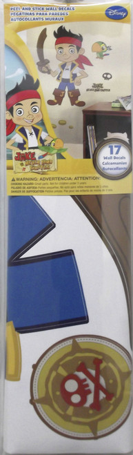 Bring the excitement of Disney's Jake and the Never Land Pirates to your room with this giant wall decal of young hero Jake. Bring the excitement of Disney's Jake and the Never Land Pirates to your room with this giant wall decal of young hero Jake.