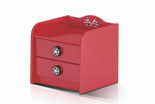 Kids Car Bed - Red Jones Sports Car Design with Bold Graphics Kids Car Bed - Red Jones Sports Car Design with Bold Graphics