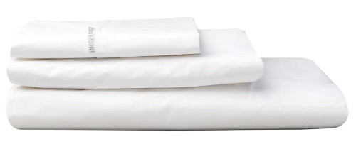 250 Thread Count Logan & Mason King Single Sheets - White