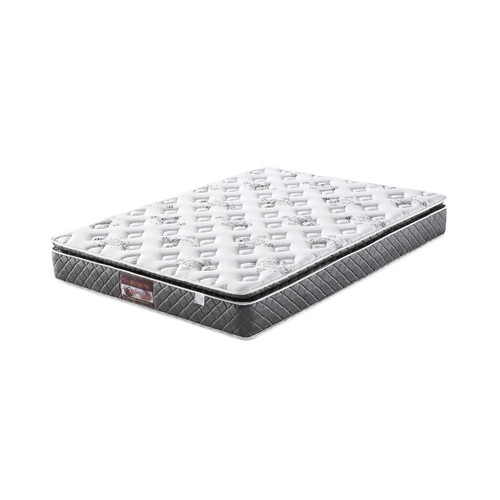 Bedzone Deluxe Five Zone Latex Pocket Spring Boxed Mattress features a no turn 5 zone pocket spring mattress with a Pillowtop. White knit Fabric with Natural Latex Layer. Medium Feel. Great for all bed types.